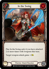 In the Swing (Yellow) [EVR064] (Everfest)  1st Edition Rainbow Foil | Galactic Gamez