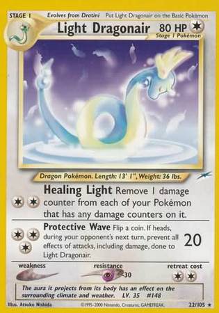 Light Dragonair (22/105) [Neo Destiny Unlimited] | Galactic Gamez