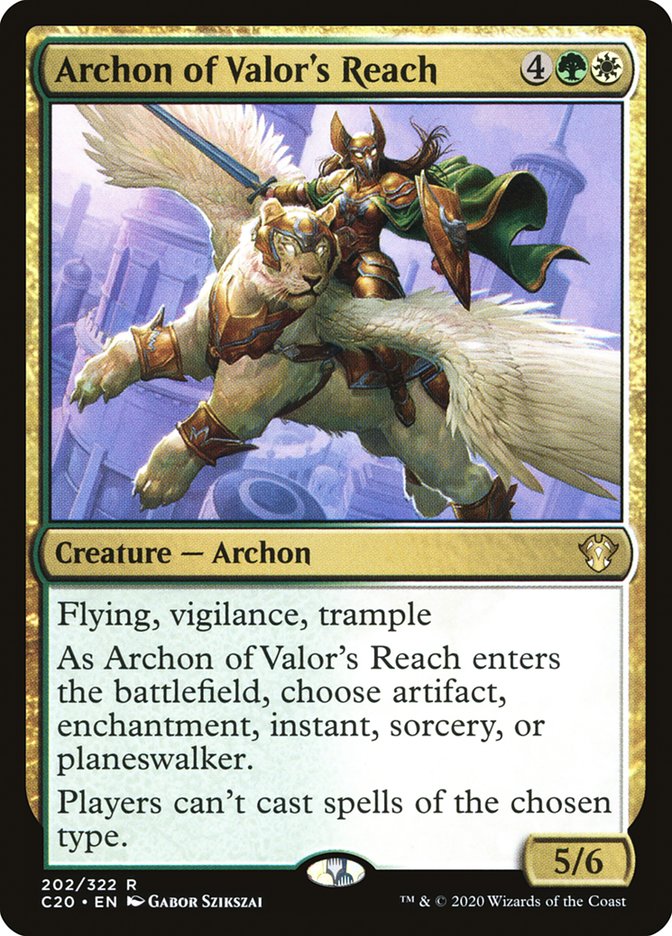 Archon of Valor's Reach [Commander 2020] | Galactic Gamez