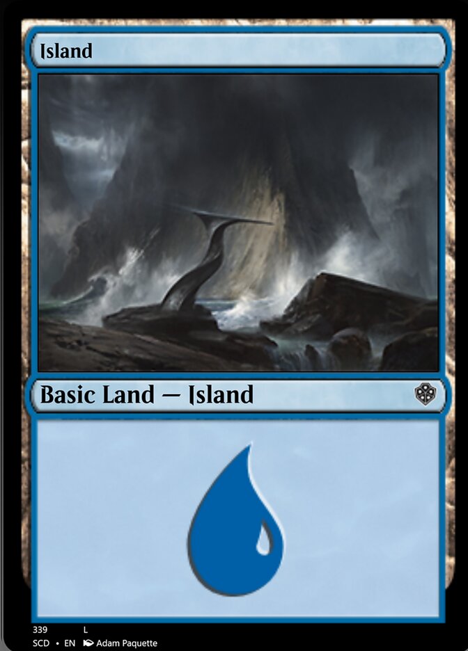 Island (339) [Starter Commander Decks] | Galactic Gamez