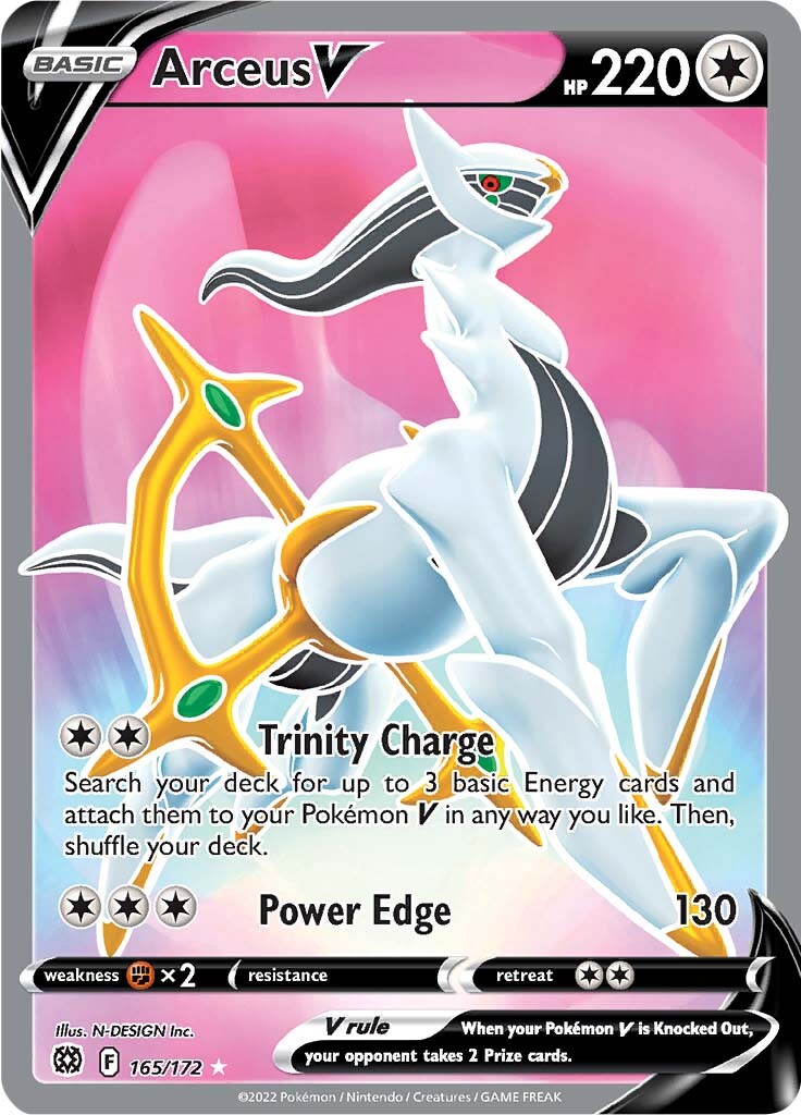 Arceus V (165/172) [Sword & Shield: Brilliant Stars] | Galactic Gamez