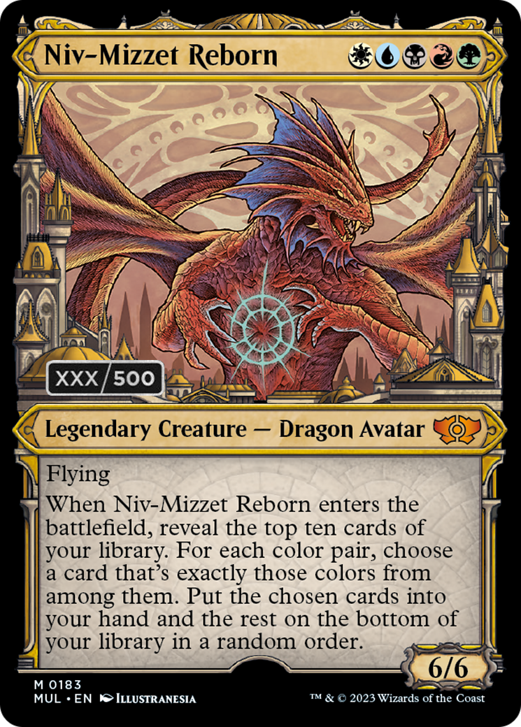 Niv-Mizzet Reborn (Serialized) [Multiverse Legends] | Galactic Gamez