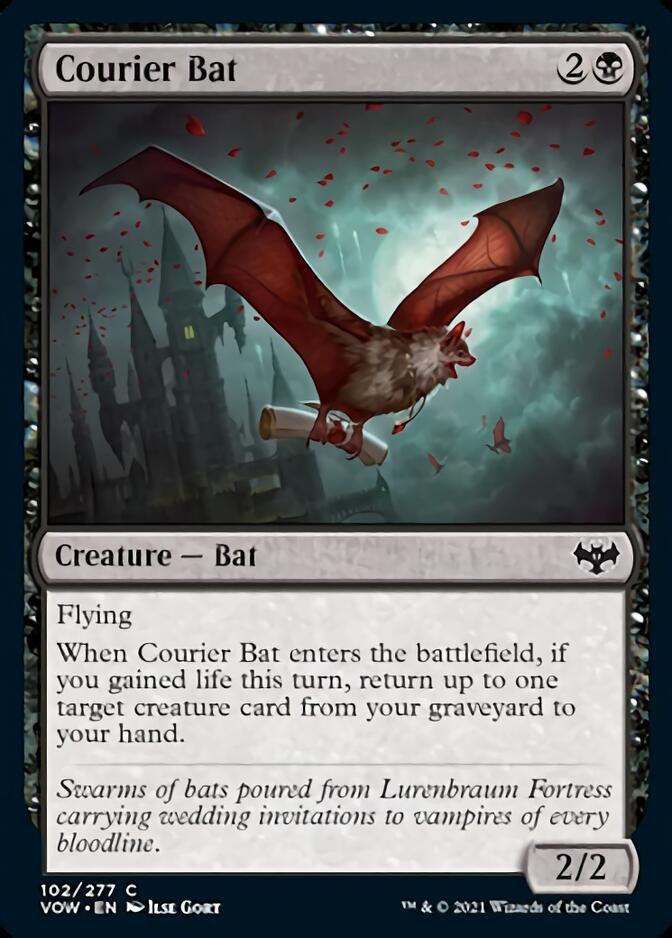 Courier Bat [Innistrad: Crimson Vow] | Galactic Gamez