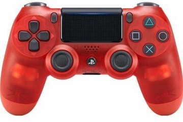 Playstation 4 Dualshock 4 Red Crystal Controller - Playstation 4 | Galactic Gamez