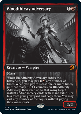 Bloodthirsty Adversary [Innistrad: Double Feature] | Galactic Gamez