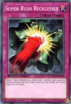 Super Rush Recklessly [SGX1-ENC18] Common | Galactic Gamez