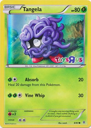 Tangela (8/83) (Toys R Us Promo) [XY: Generations] | Galactic Gamez