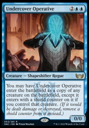 Undercover Operative (Promo Pack) [Streets of New Capenna Promos] | Galactic Gamez