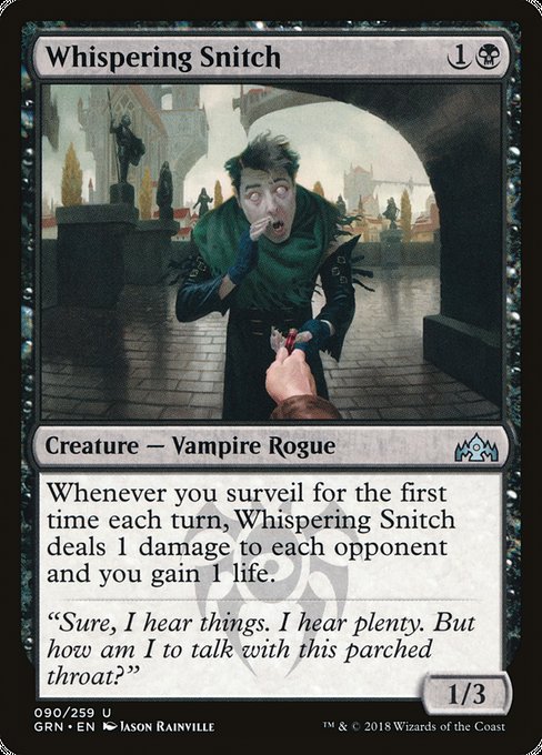 Whispering Snitch [Guilds of Ravnica] | Galactic Gamez