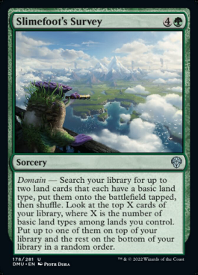 Slimefoot's Survey [Dominaria United] | Galactic Gamez