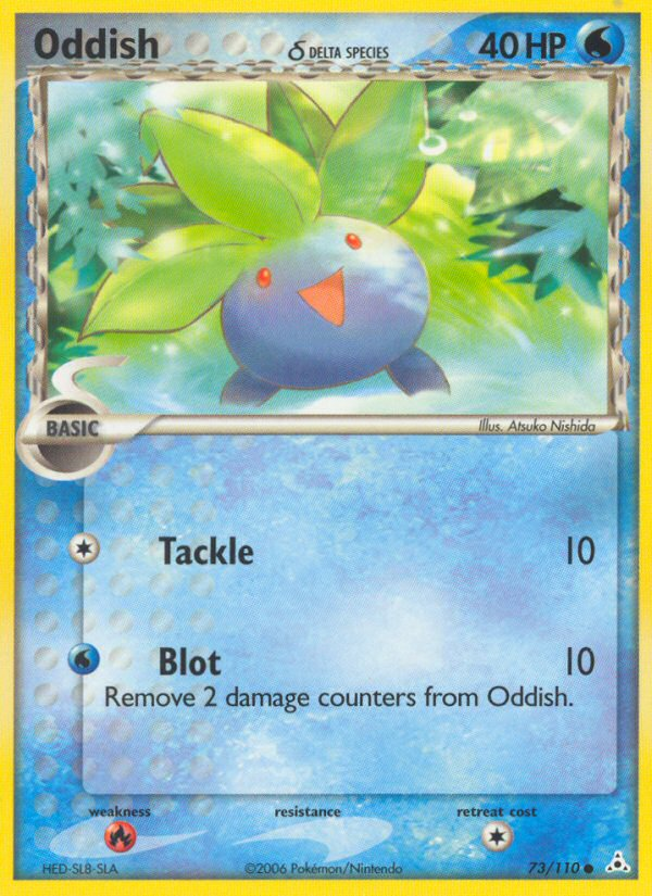 Oddish (73/110) (Delta Species) [EX: Holon Phantoms] | Galactic Gamez