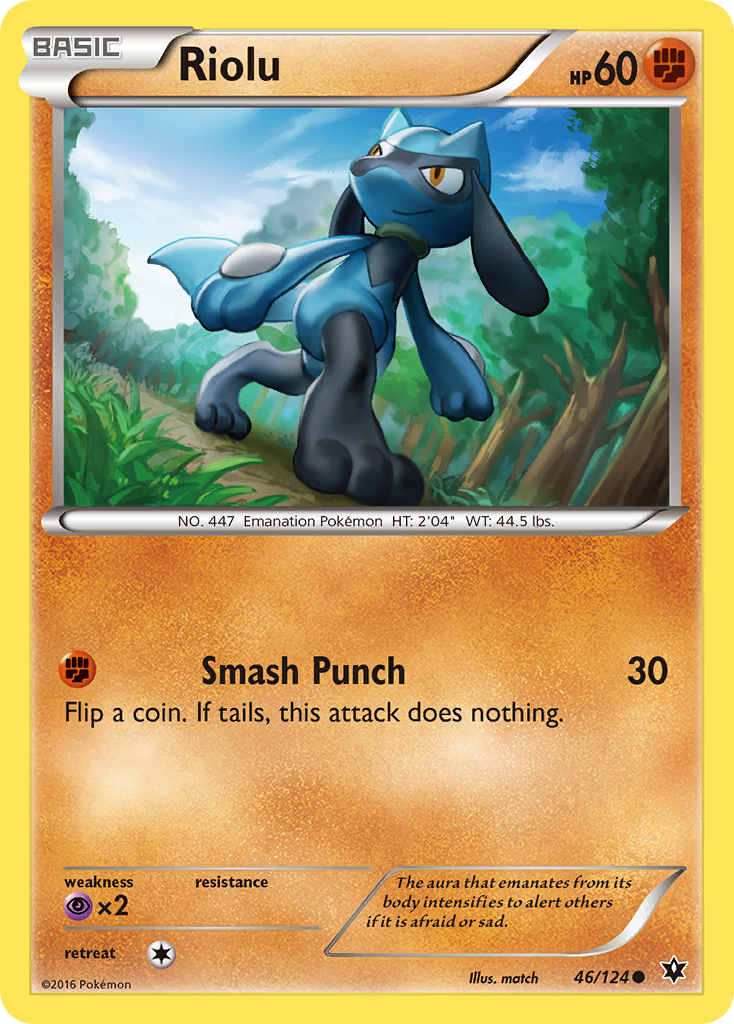 Riolu (46/124) [XY: Fates Collide] | Galactic Gamez