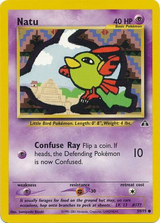 Natu (59/75) [Neo Discovery Unlimited] | Galactic Gamez