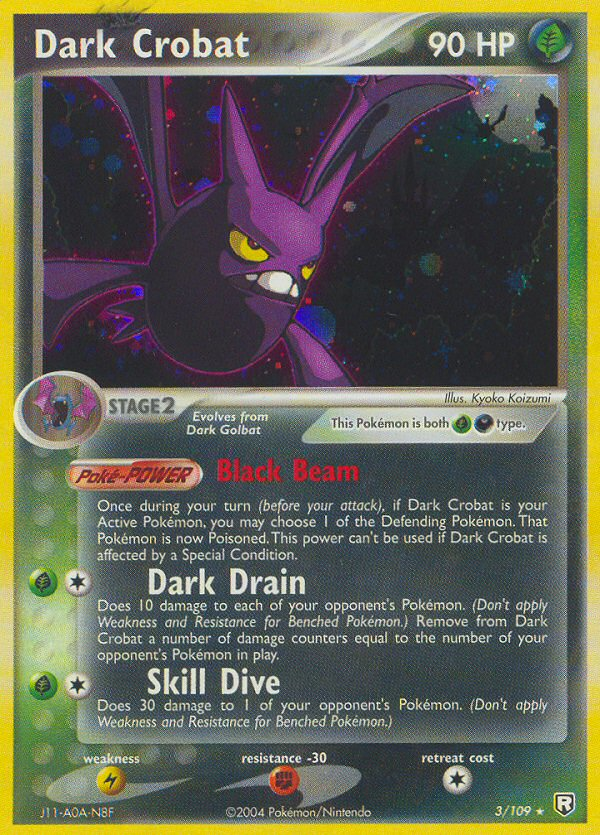 Dark Crobat (3/109) [EX: Team Rocket Returns] | Galactic Gamez