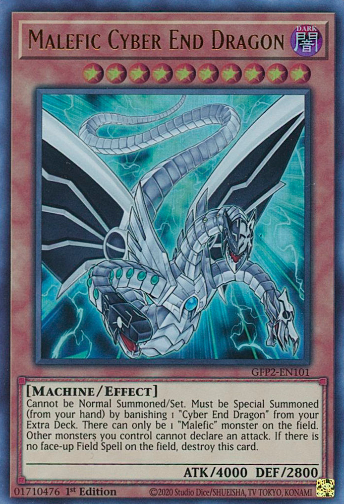 Malefic Cyber End Dragon [GFP2-EN101] Ultra Rare | Galactic Gamez