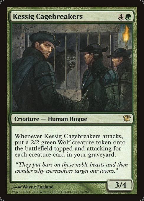 Kessig Cagebreakers [Innistrad] | Galactic Gamez