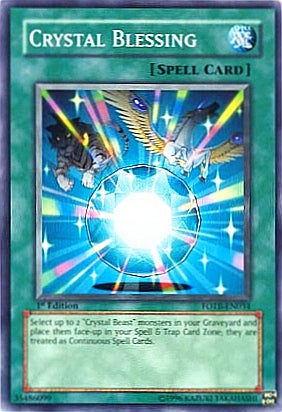 Crystal Blessing [FOTB-EN034] Common | Galactic Gamez