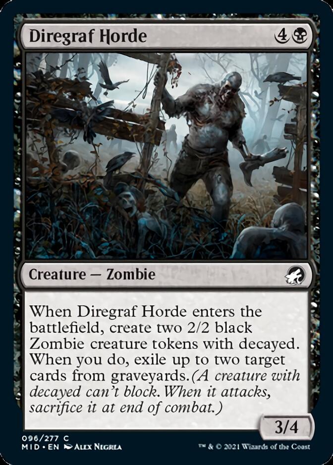 Diregraf Horde [Innistrad: Midnight Hunt] | Galactic Gamez