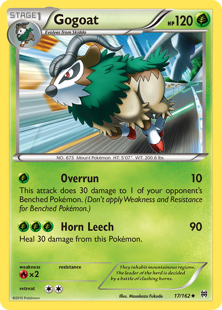 Gogoat (17/162) [XY: BREAKthrough] | Galactic Gamez