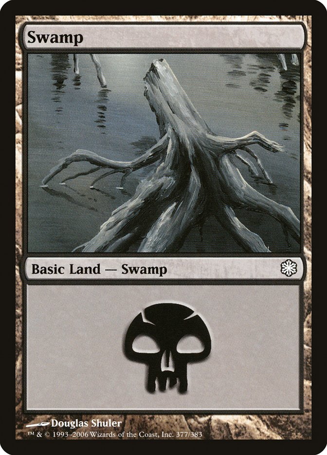 Swamp (377) [Coldsnap Theme Decks] | Galactic Gamez