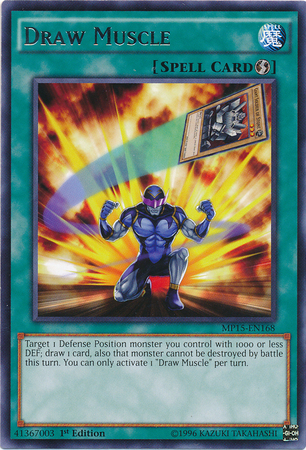 Draw Muscle [MP15-EN168] Rare | Galactic Gamez
