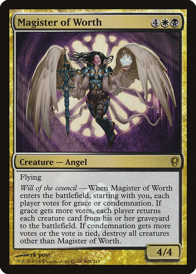 Magister of Worth (Launch) [Conspiracy Promos] | Galactic Gamez