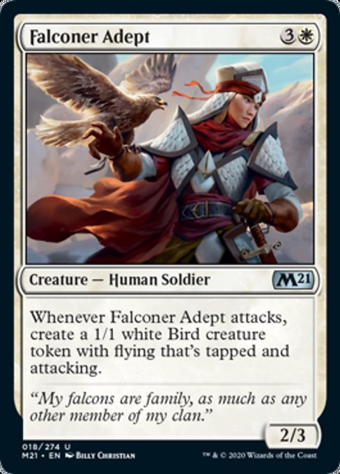 Falconer Adept [Core Set 2021] | Galactic Gamez