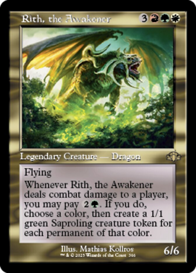 Rith, the Awakener (Retro) [Dominaria Remastered] | Galactic Gamez