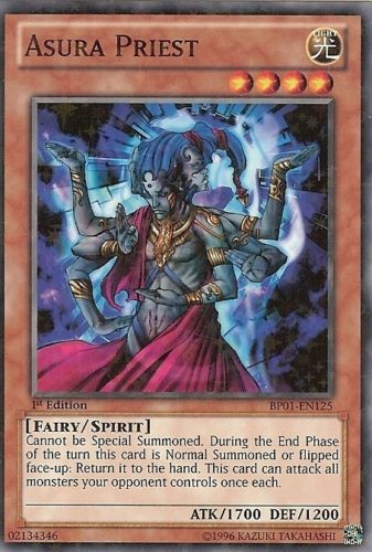 Asura Priest [BP01-EN125] Starfoil Rare | Galactic Gamez