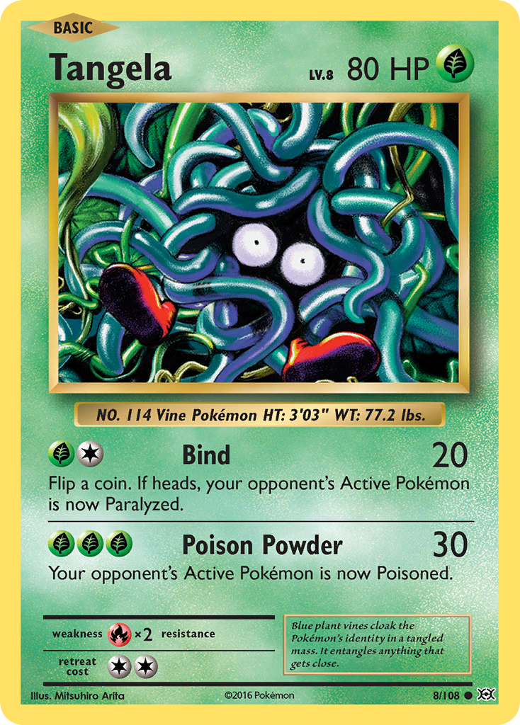 Tangela (8/108) [XY: Evolutions] | Galactic Gamez