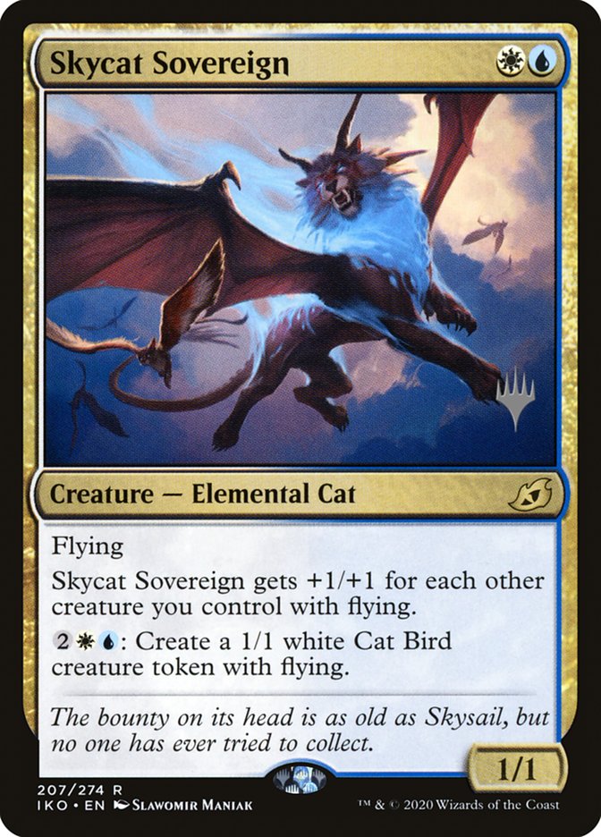 Skycat Sovereign (Promo Pack) [Ikoria: Lair of Behemoths Promos] | Galactic Gamez