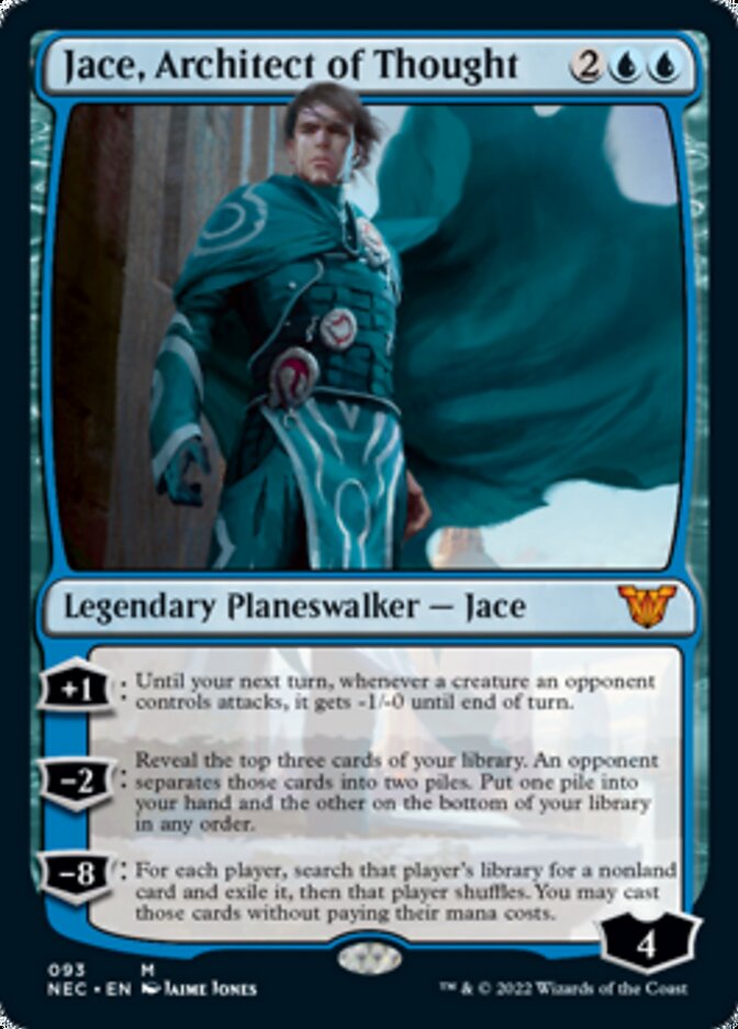 Jace, Architect of Thought [Kamigawa: Neon Dynasty Commander] | Galactic Gamez