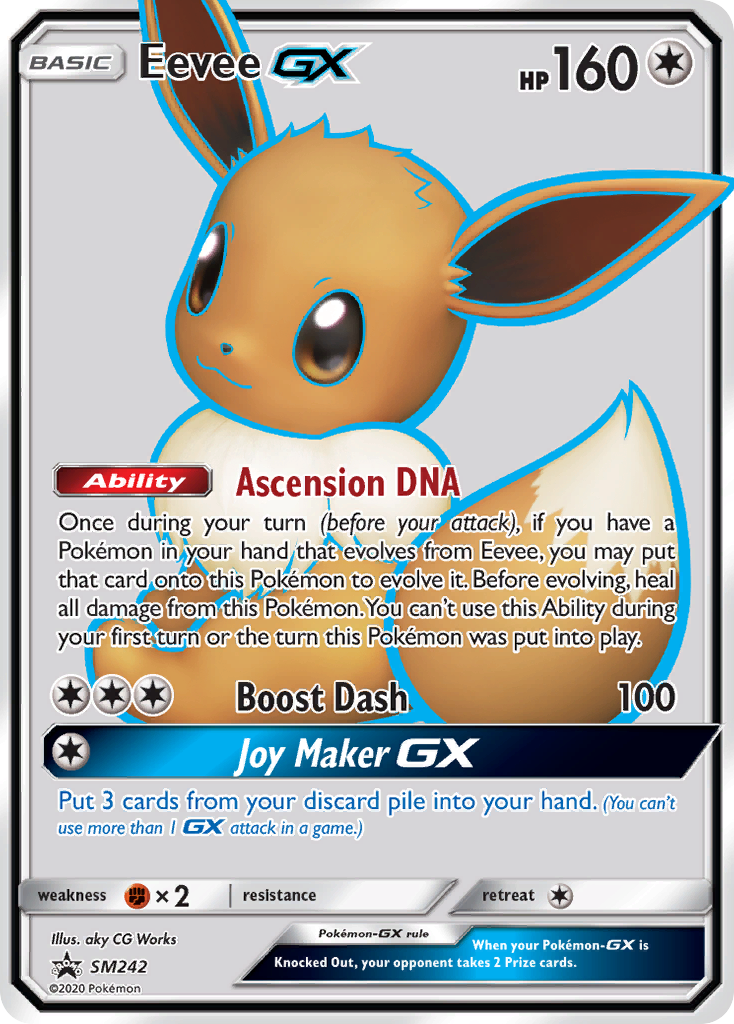 Eevee GX (SM242) [Sun & Moon: Black Star Promos] | Galactic Gamez