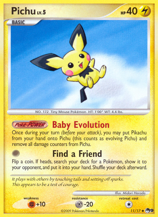 Pichu (11/17) [POP Series 9] | Galactic Gamez