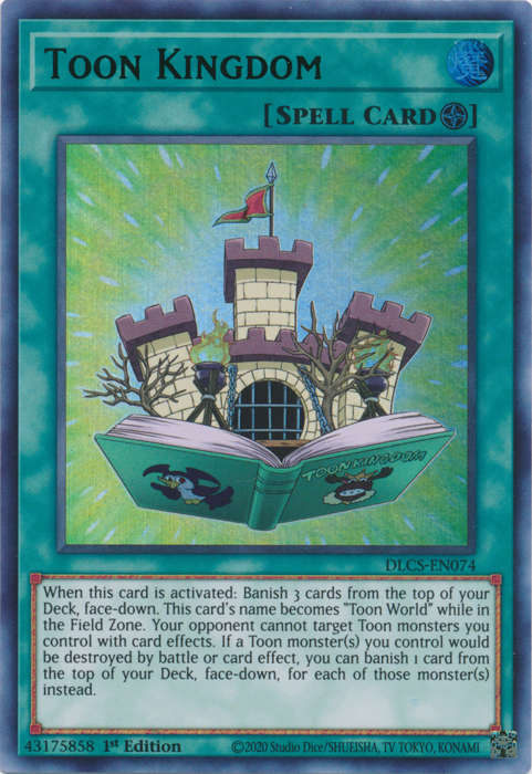 Toon Kingdom (Green) [DLCS-EN074] Ultra Rare | Galactic Gamez