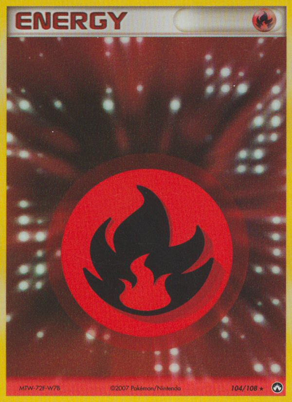 Fire Energy (104/108) [EX: Power Keepers] | Galactic Gamez