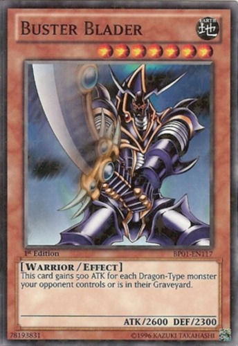 Buster Blader [BP01-EN117] Starfoil Rare | Galactic Gamez