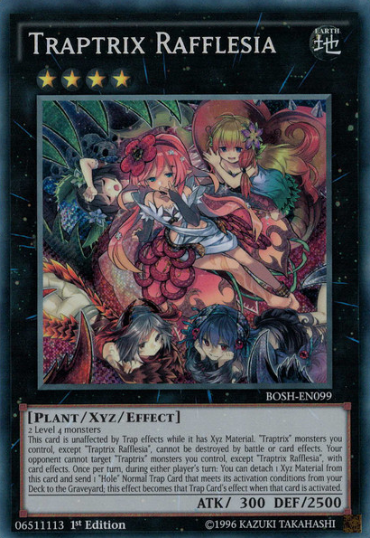 Traptrix Rafflesia [BOSH-EN099] Secret Rare | Galactic Gamez