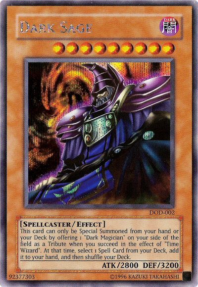 Dark Sage [DOD-002] Prismatic Secret Rare | Galactic Gamez