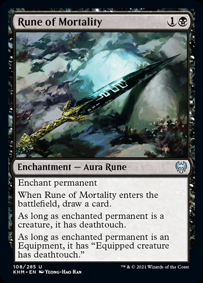Rune of Mortality [Kaldheim] | Galactic Gamez