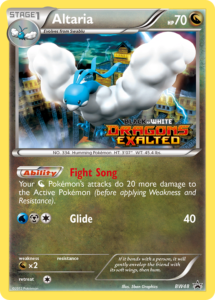 Altaria (BW48) [Black & White: Black Star Promos] | Galactic Gamez