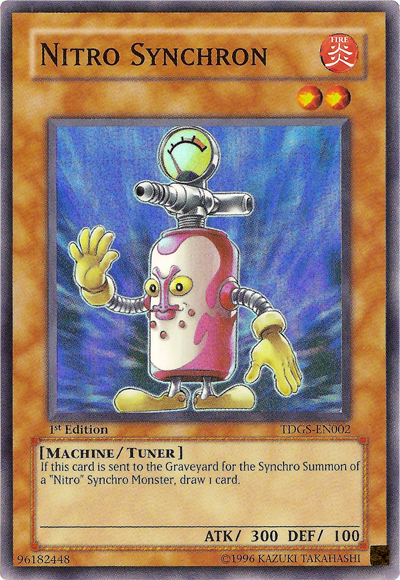 Nitro Synchron [TDGS-EN002] Super Rare | Galactic Gamez