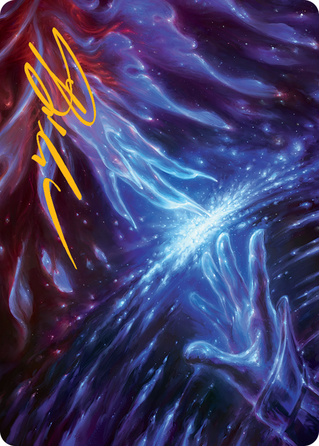 Transcendent Message Art Card (Gold-Stamped Signature) [March of the Machine Art Series] | Galactic Gamez