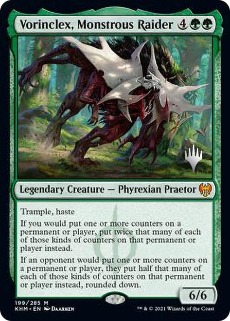 Vorinclex, Monstrous Raider [Kaldheim Promo Pack] | Galactic Gamez