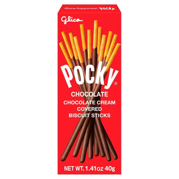 Glico Pocky Biscuit Sticks, Chocolate Cream | Galactic Gamez