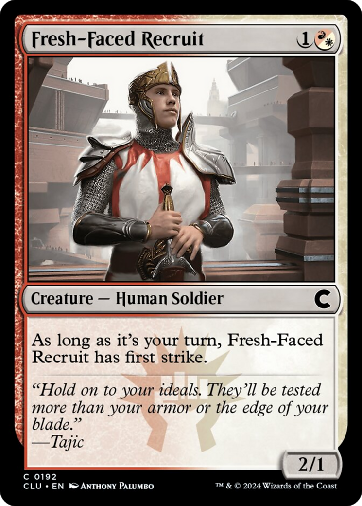 Fresh-Faced Recruit [Ravnica: Clue Edition] | Galactic Gamez