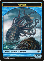 Kraken // Zombie (011/036) Double-sided Token [Commander 2014 Tokens] | Galactic Gamez