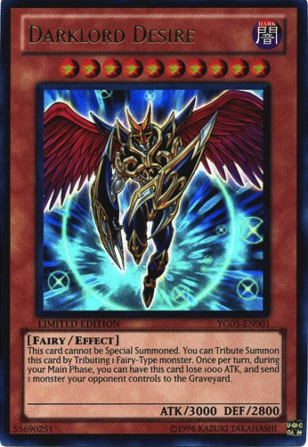 Darklord Desire [YG05-EN001] Ultra Rare | Galactic Gamez