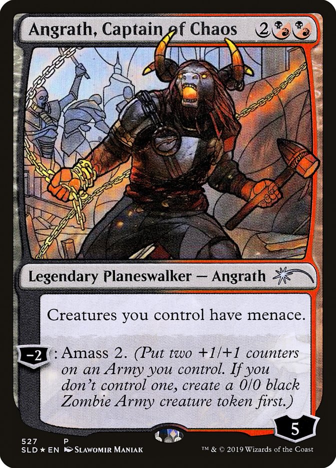 Angrath, Captain of Chaos (Stained Glass) [Secret Lair Drop Promos] | Galactic Gamez