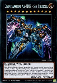 Divine Arsenal AA-ZEUS - Sky Thunder [PHRA-EN045] Secret Rare | Galactic Gamez